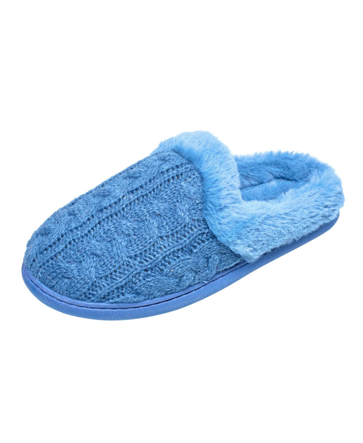 Women's Cable Knit Clog - Teal