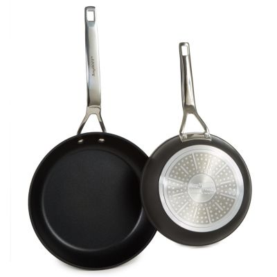 Essentials Non-stick Hard Anodized Fry Pan 8", Black
