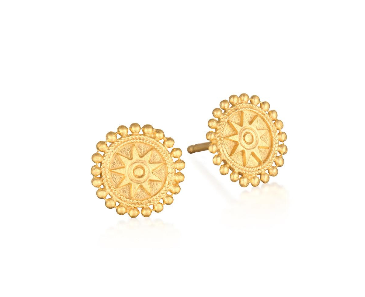 Limitless Stud Earrings Gold - Gold