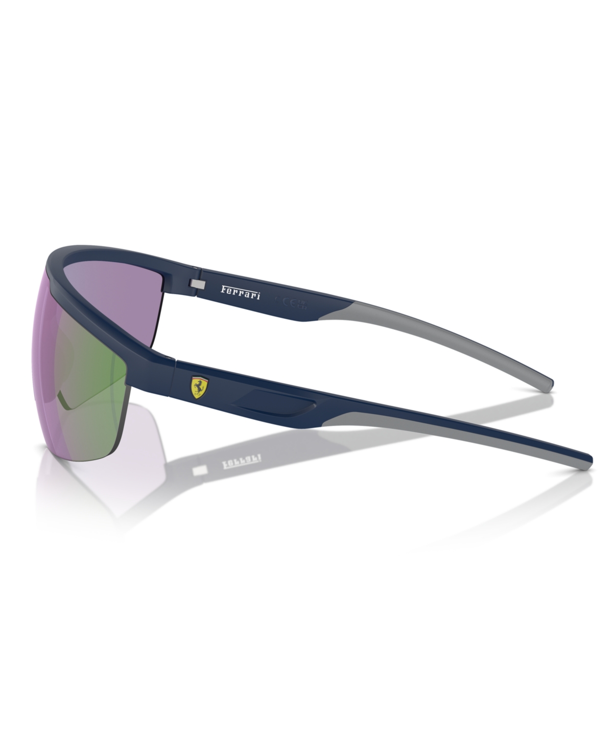 Scuderia Ferrari Unisex Sunglasses, FZ6005U - Matte Blue