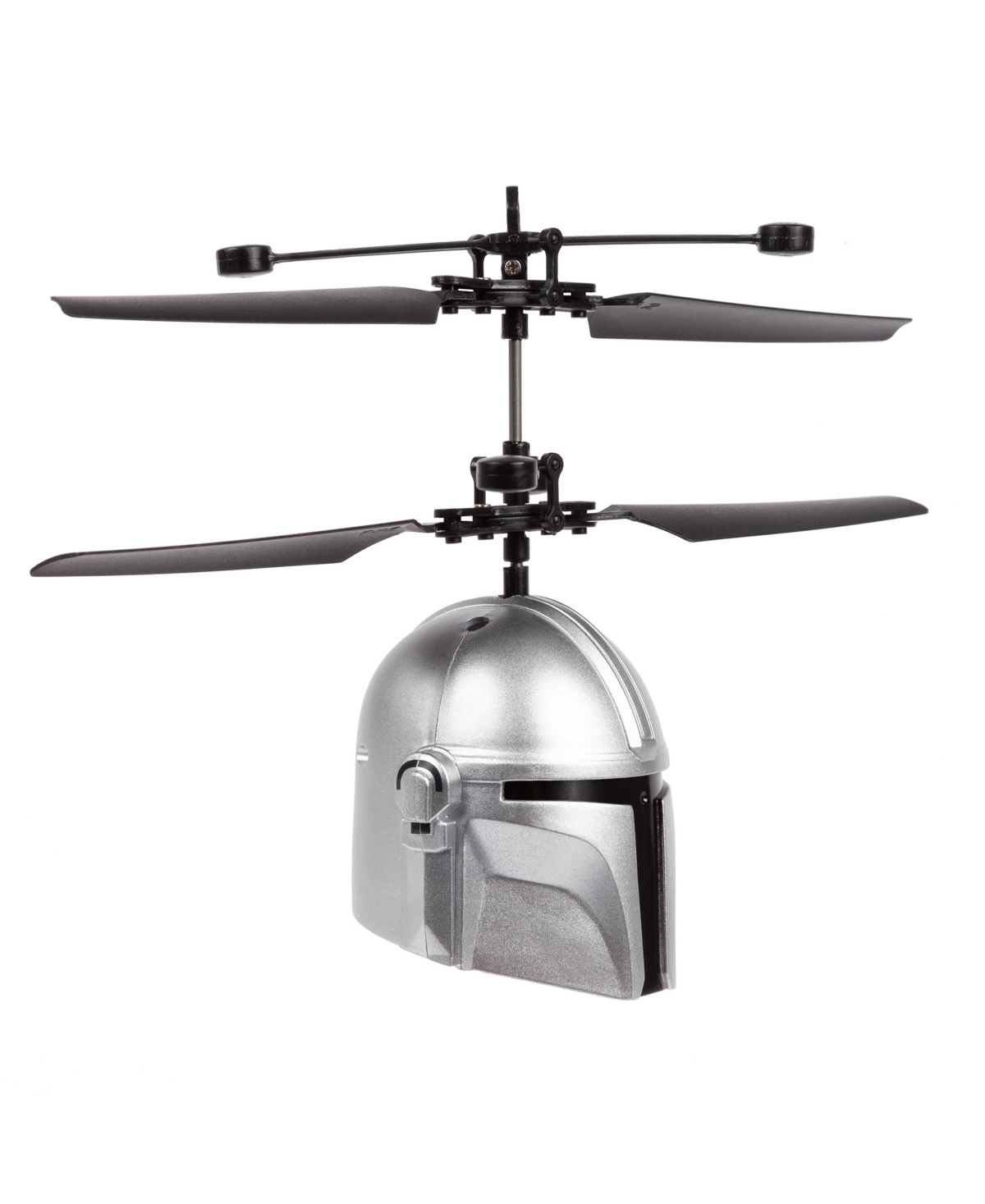 World Tech Toys Star Wars The Mandalorian Mando Helmet Sculpted Head Ufo Helicopter In Multi