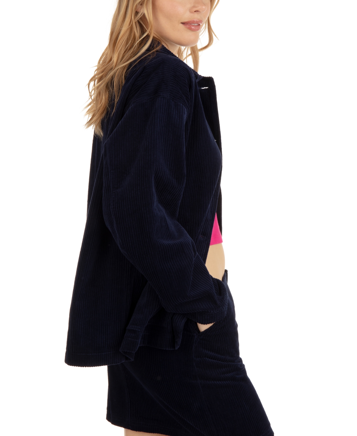 Hurley Juniors' Enza Cotton Corduroy Jacket