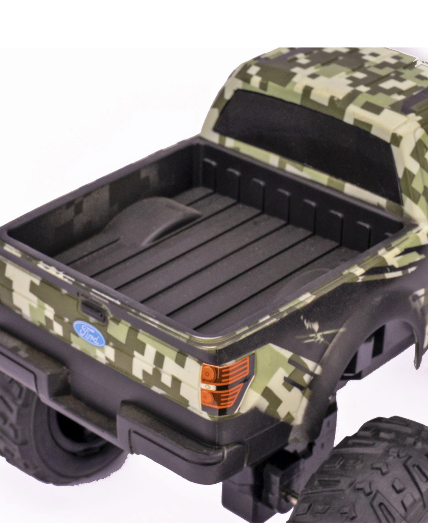 Детская игрушка World Tech Toys 1:14 Scale Digital Camo Ford F-150 SVT Raptor Remote Control Monster Truck — фото 4