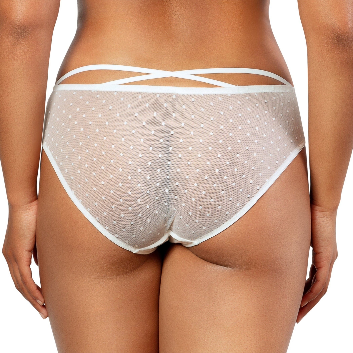 Plus Size Mia Hipster Panty - Racing red
