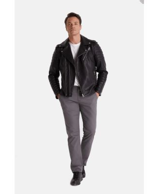 Men's Biker Jacket, Black