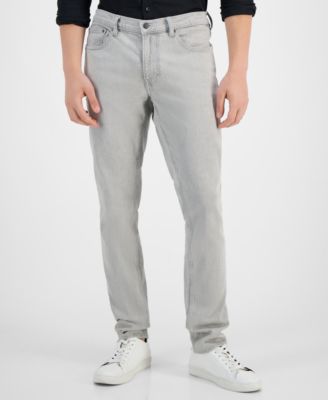Michael Kors - Men's Slim-Fit Grey Wash Jeans