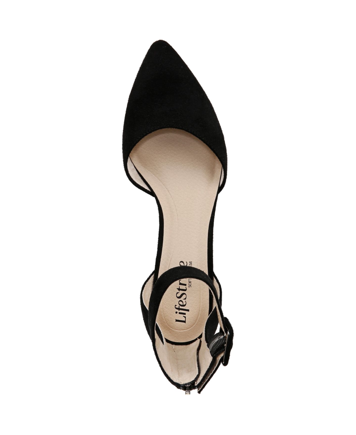 Женские туфли LifeStride Admire Ankle Strap Dress Pumps, цвет: Чёрный — фото 4