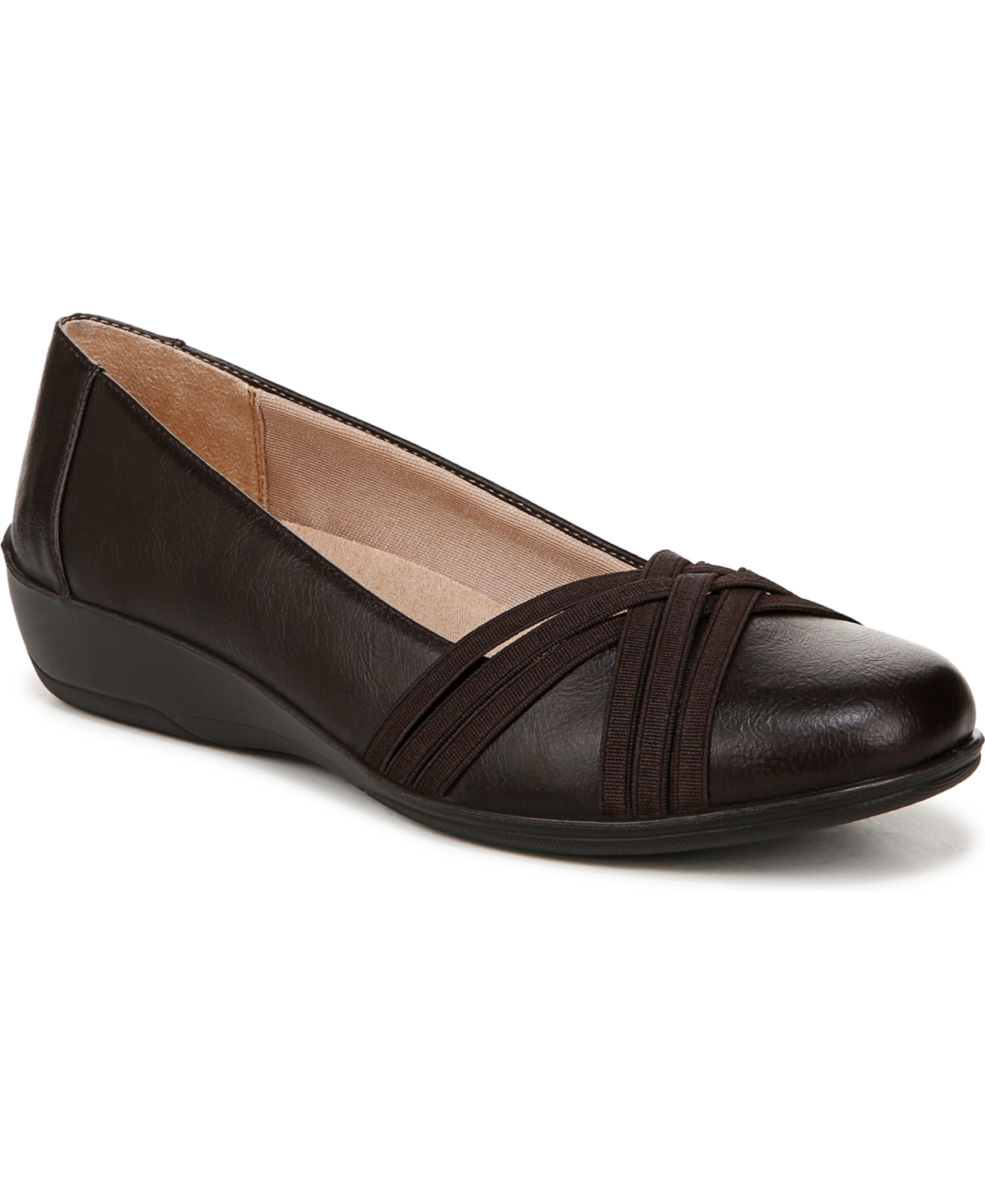 LifeStride Women's Incredible 2 Slip On Ballet Flats