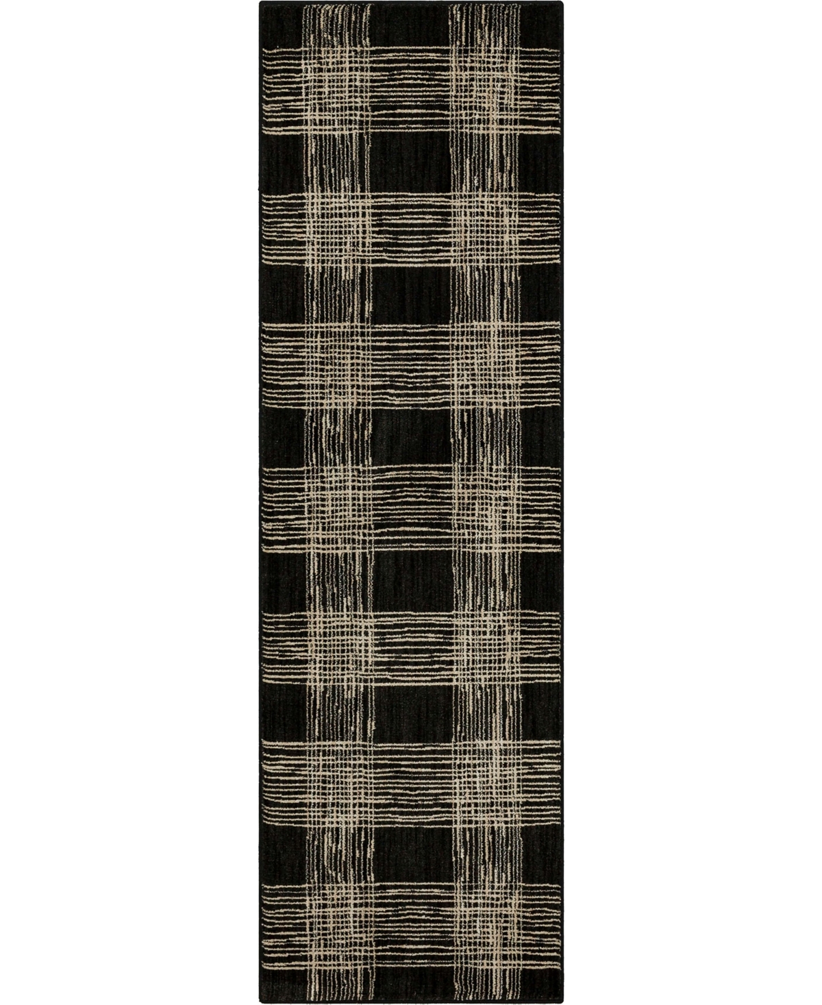 Bobby Berk Series 3 Fontana 2'4x7'10 Runner Area Rug In Onyx
