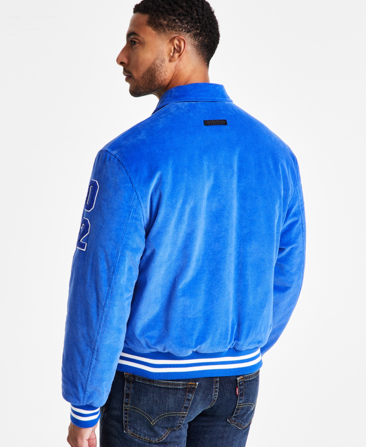 Hudson Men's Corduroy Varsity Jacket