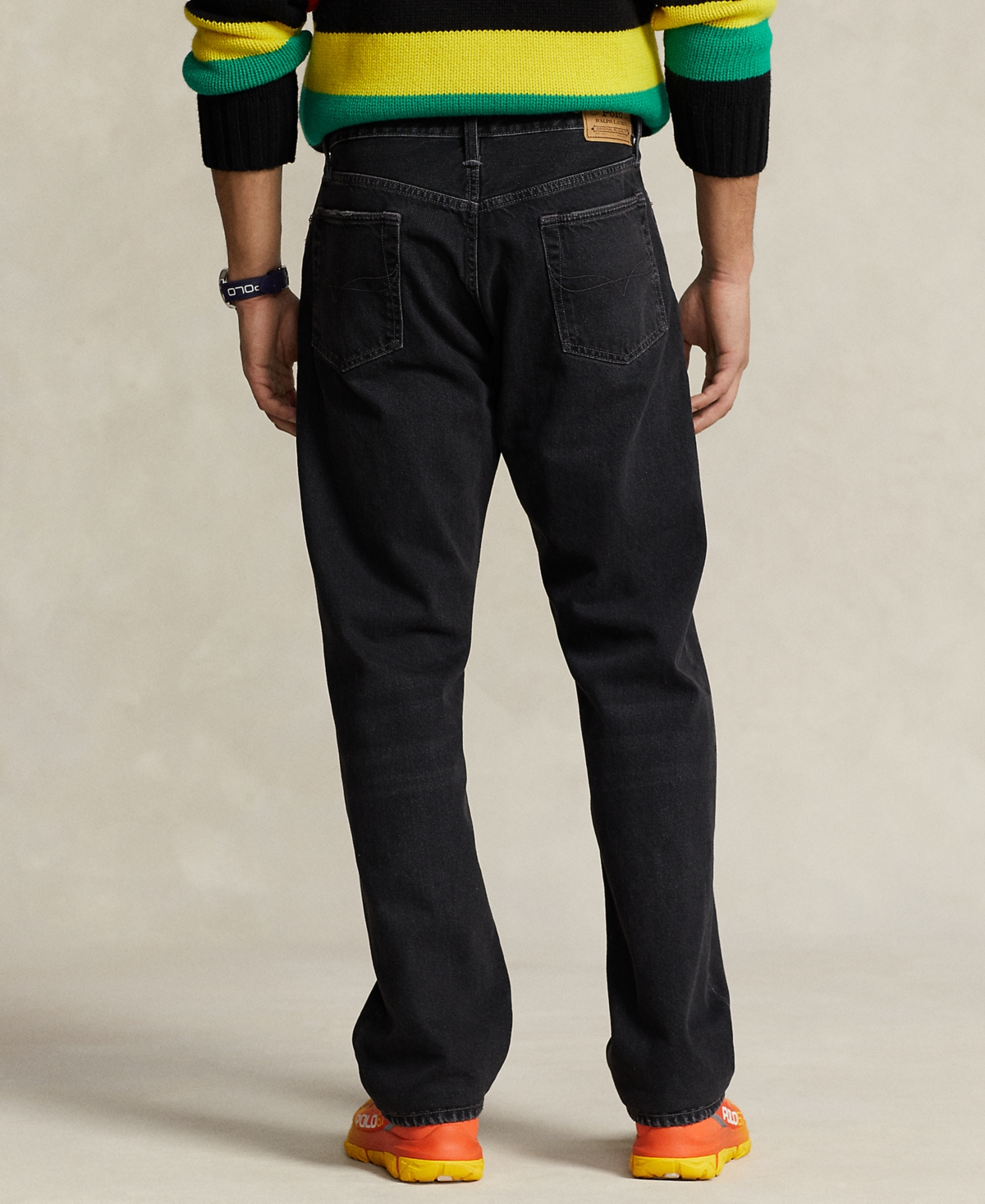 Polo Ralph Lauren Men's Heritage Straight-Fit Distressed Jeans