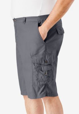 Big & Tall 10" Side Elastic Canyon Cargo Shorts