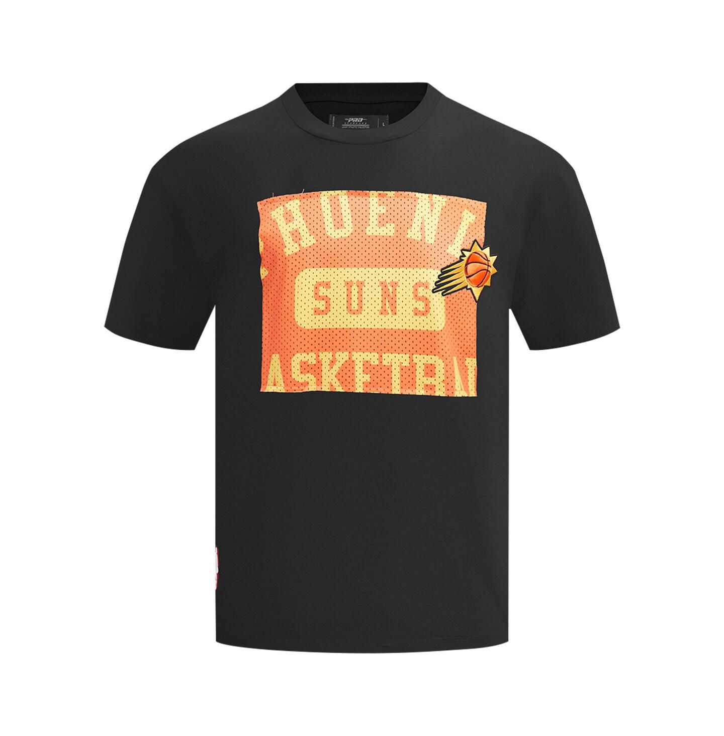 Мужская футболка Pro Standard Black Phoenix Suns Made To Play Drop Shoulder — фото 2