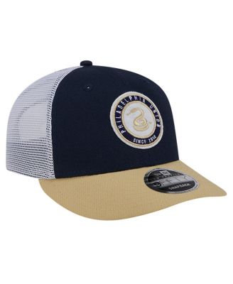 Men's Navy Philadelphia Union Throwback Trucker Low Profile 9FIFTY Snapback Hat