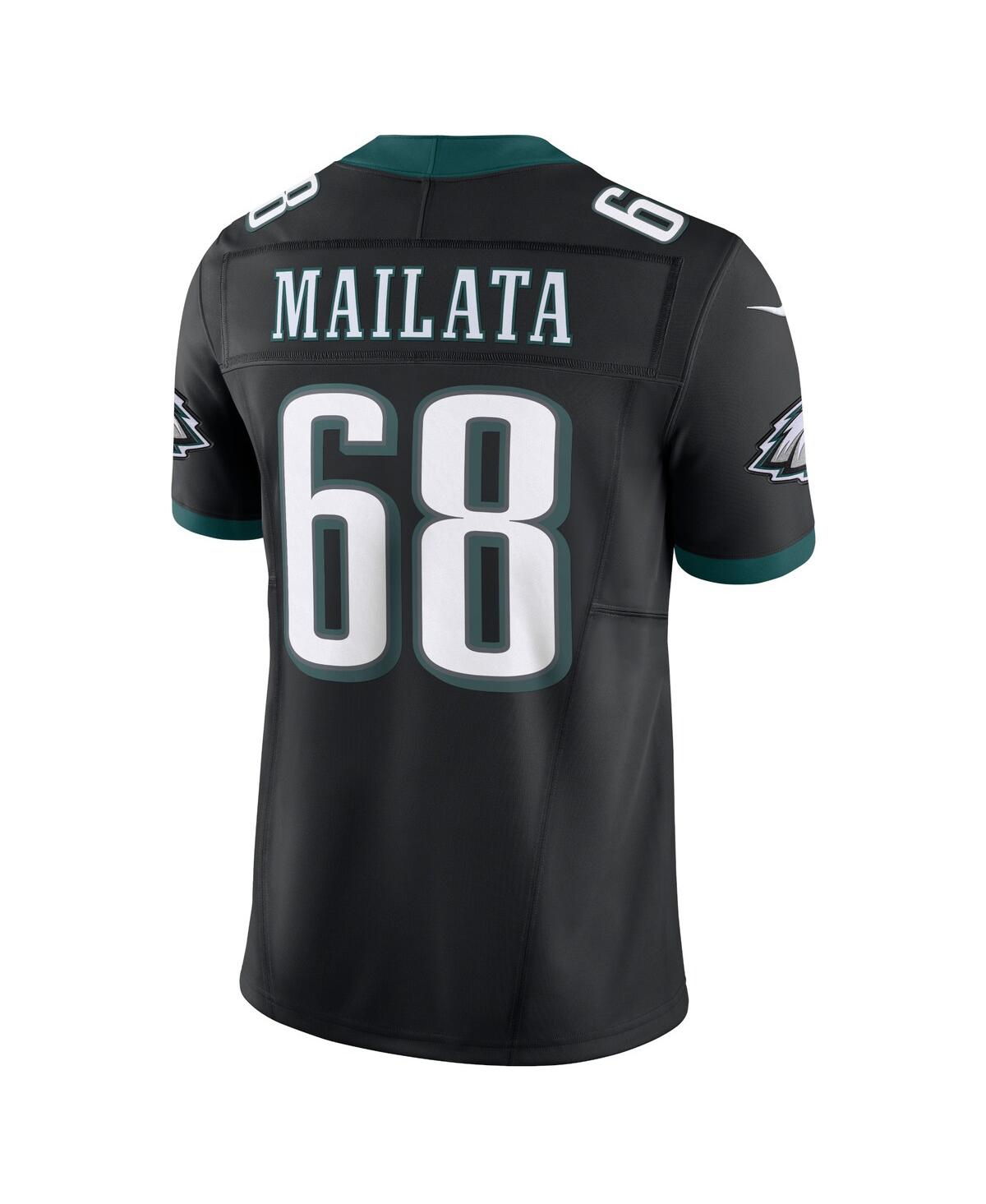 Nike Men's Jordan MailataPhiladelphia Eagles Alternate Vapor F.u.s.e. Limited Jersey - Black