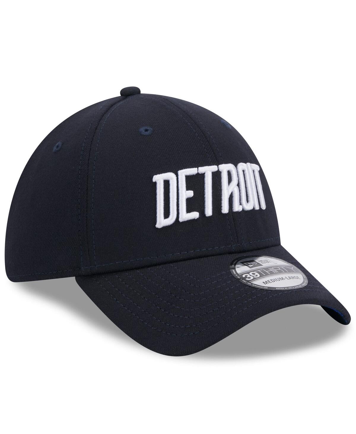 New Era Men'sDetroit Tigers 2024 City Connect 39THIRTY Flex Hat - Navy