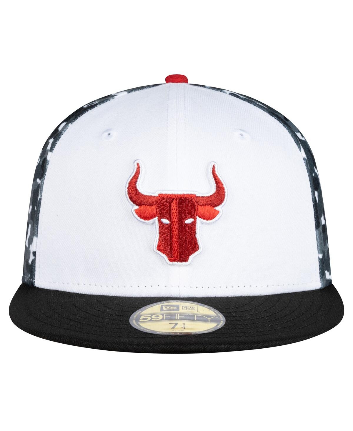New Era Men'sBlack Tijuana Toros Mexico League On Field 59FIFTY Fitted Hat - White, Black