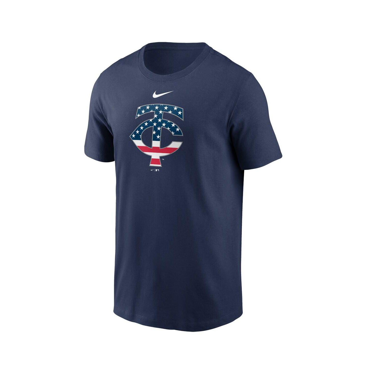 Мужская футболка Nike Navy Minnesota Twins Americana — фото 3