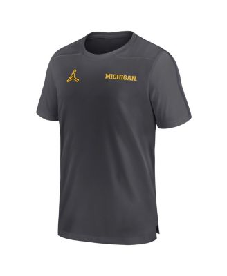 Men's Michigan Wolverines 2024 Sideline Coach Performance Top