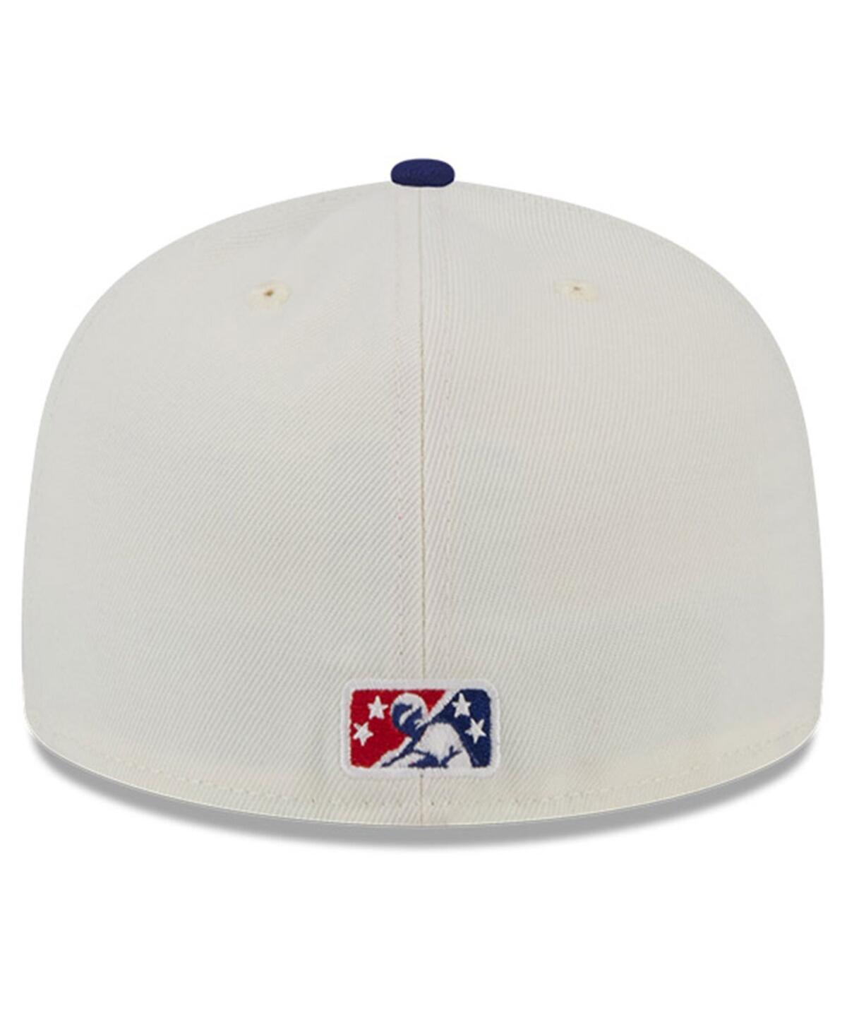 New Era Men's White Buffalo Bisons Big League Chew Original 59fifty Fitted Hat In White