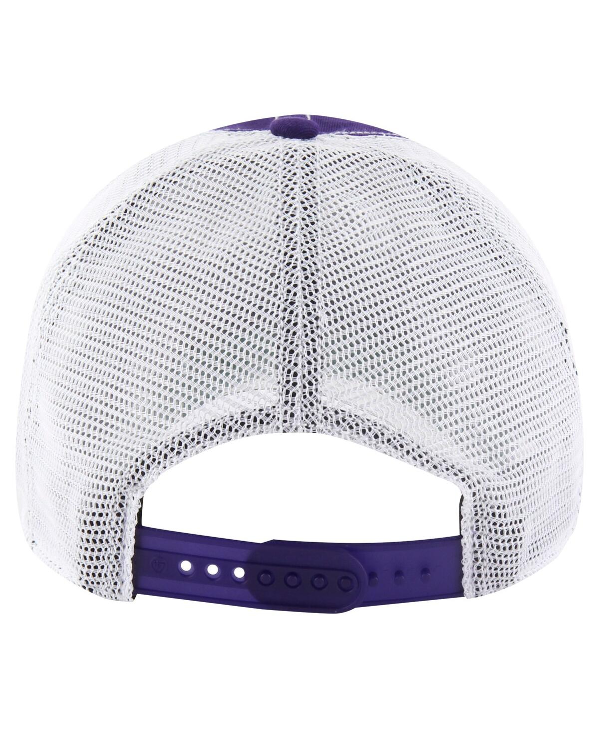 47 Brand Men'sTcu Horned Frogs Trawler Clean Up Adjustable Hat - Purple