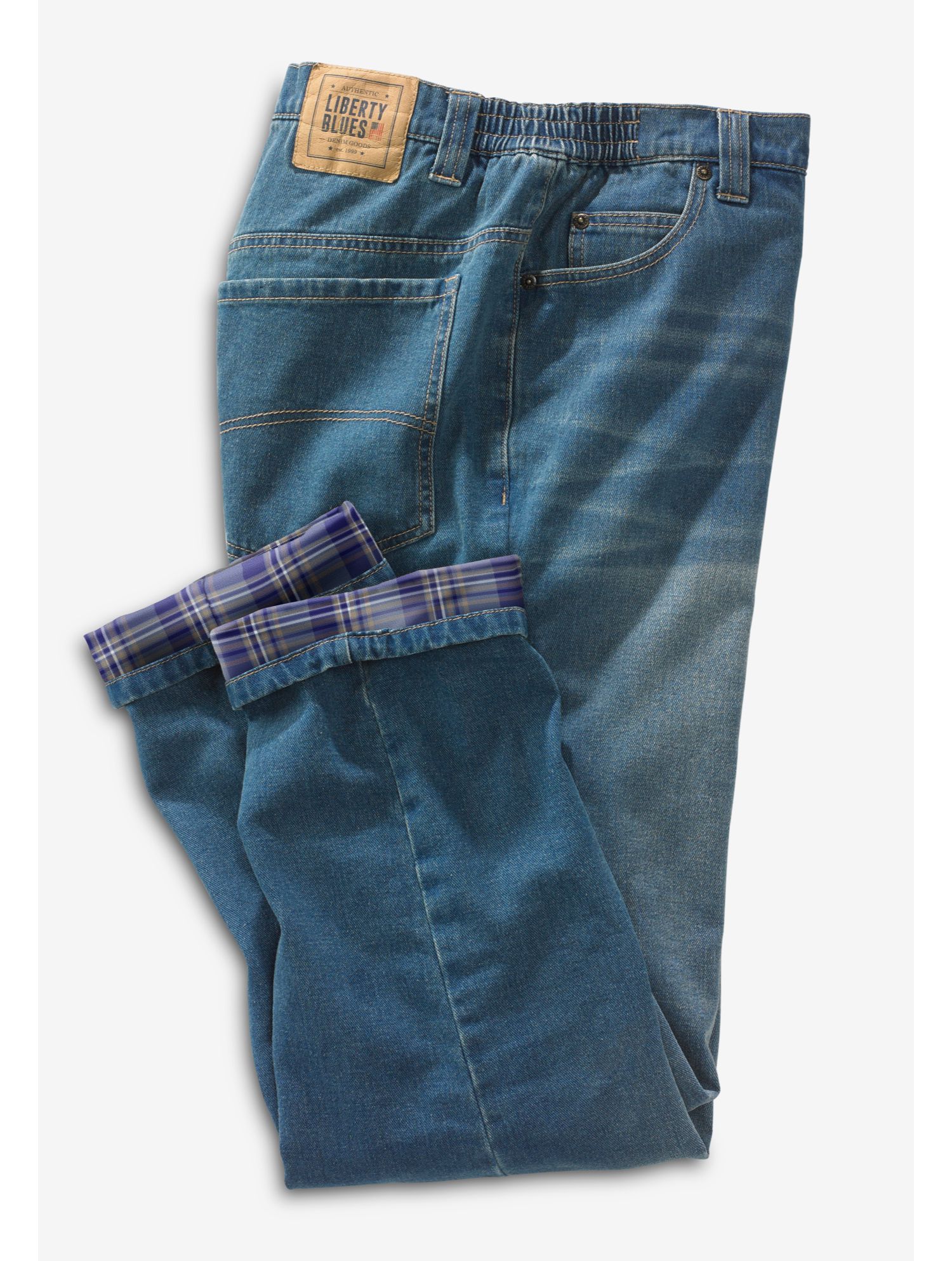 Men's by KingSize 5-Pocket Denim Shorts