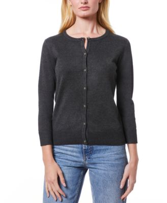 Melissa Paige - Women's Novelty Button-Front Cardigan Sweater