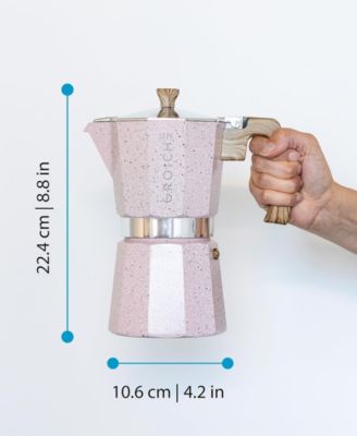 Milano Stone Cafe Bliss: Moka Pot Frother Duo