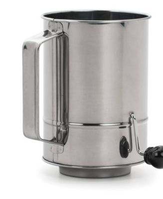 RSVP International Endurance 5 Cup Crank Style Flour Sifter - Macy's