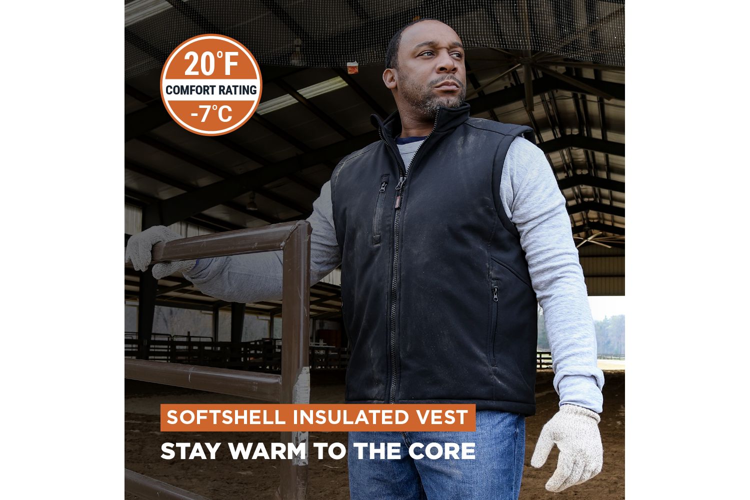 Men's Softshell Vest