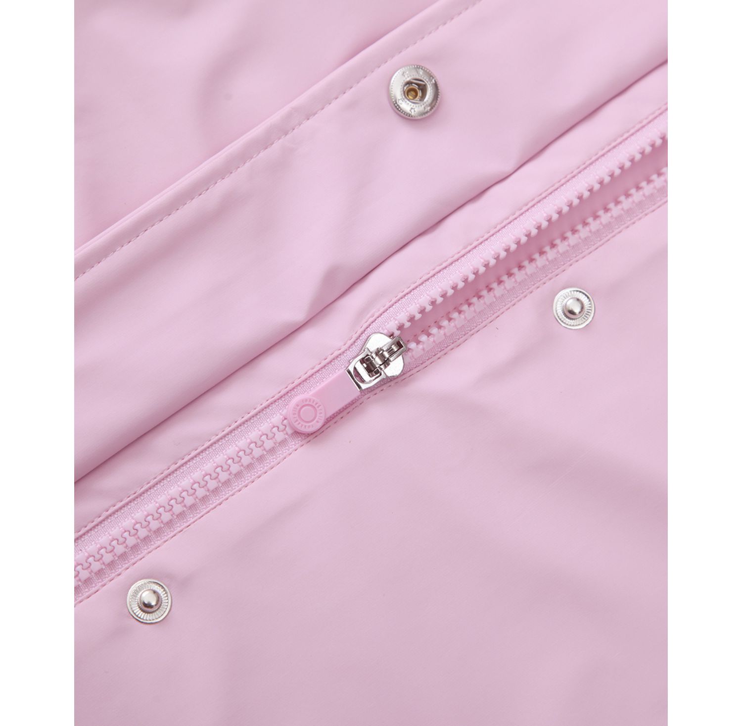 Little and Big Girls' Waterproof Rain Coat Rubberized Jacket