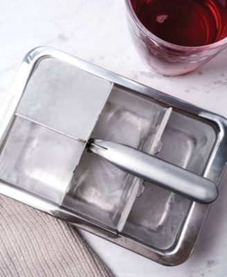 Endurance Stainless Steel 7x5x3" Ice Cube Tray