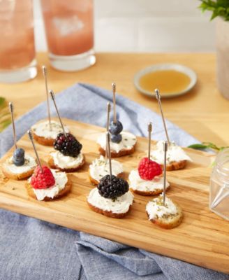 Endurance Stainless Steel 16 Piece 3.25" Cocktail Pick Set