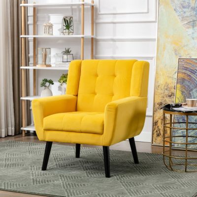  Velvet Accent Chair for Living Room or Bedroom