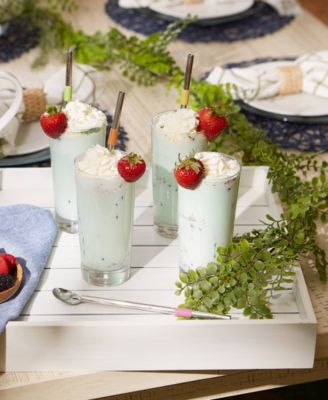 Endurance Stainless Steel 4 Piece 8.5" Spoon Straw Set