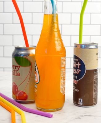 Silicone 6 Piece 10" Straw Set