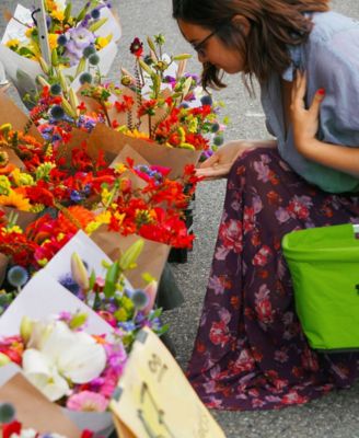 Aluminum Frame 17x11x18" Green Foldable Market Basket