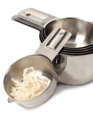 Endurance Stainless Steel 6 Piece Nesting Measuring Cup Set