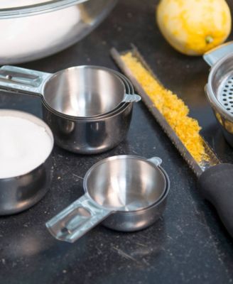 Endurance Stainless Steel 6 Piece Nesting Measuring Cup Set