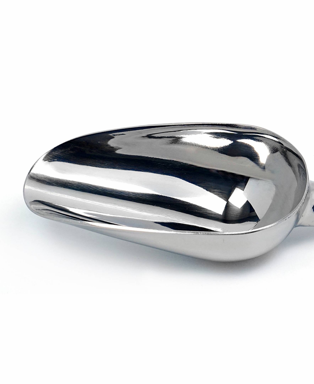 Shop Rsvp International Endurance Stainless Steel 1/4 Cup Measuring Scoop In Gray