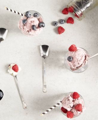 Endurance Stainless Steel 4 Piece 6" Ice Cream Spoons Set