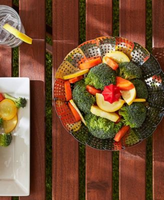 Endurance Stainless Steel Silicone 9" Umbrella Steam Basket