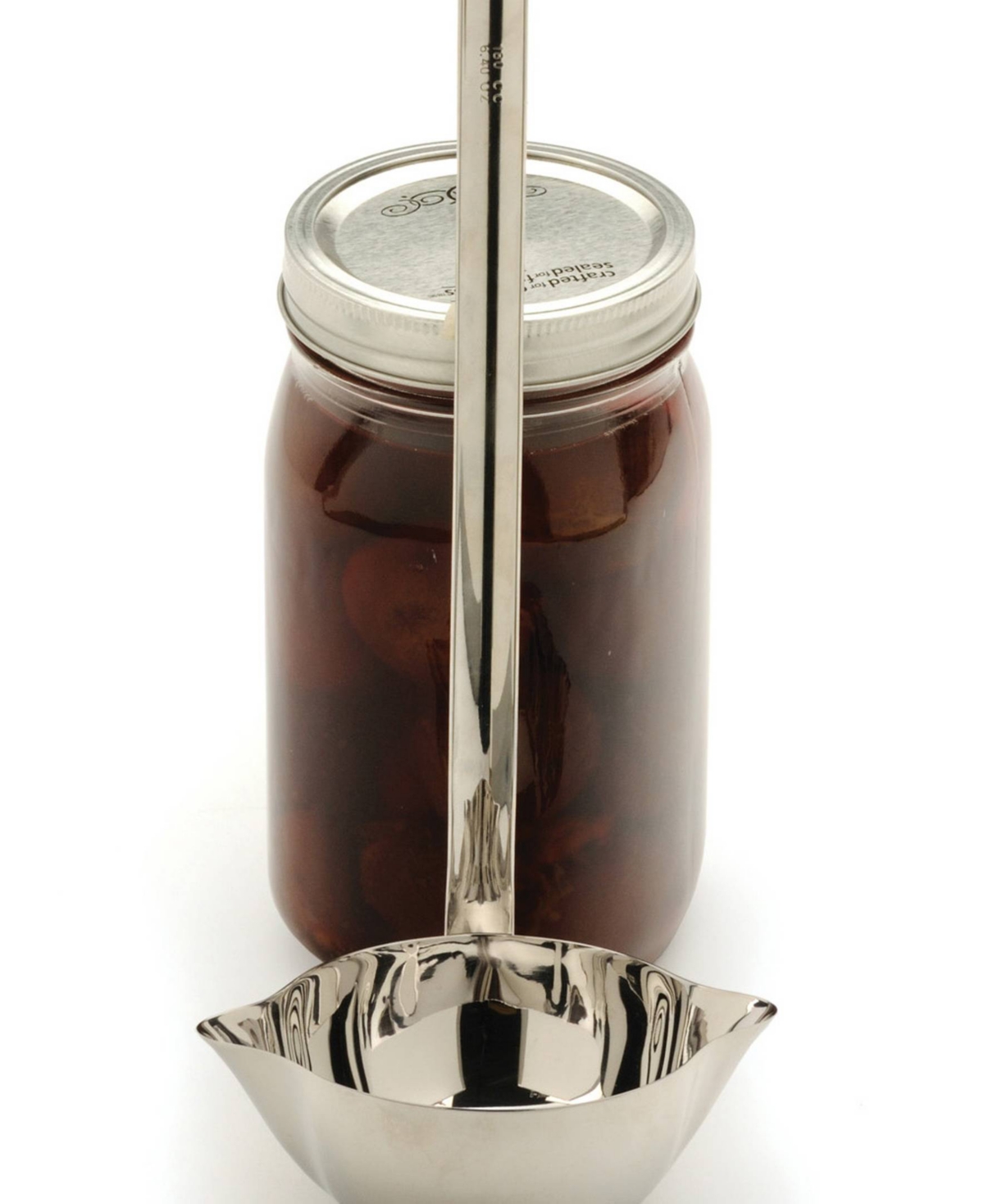 Rsvp International Endurance 18/8 Stainless Steel 14"x5"x4" Canning Ladle In Silver