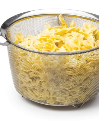 Endurance Stainless Steel 4 Quart Wide Rim Mesh Colander Basket