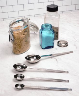Endurance 18/8 Stainless Steel 4 Piece Long Handle Measuring Spoon
