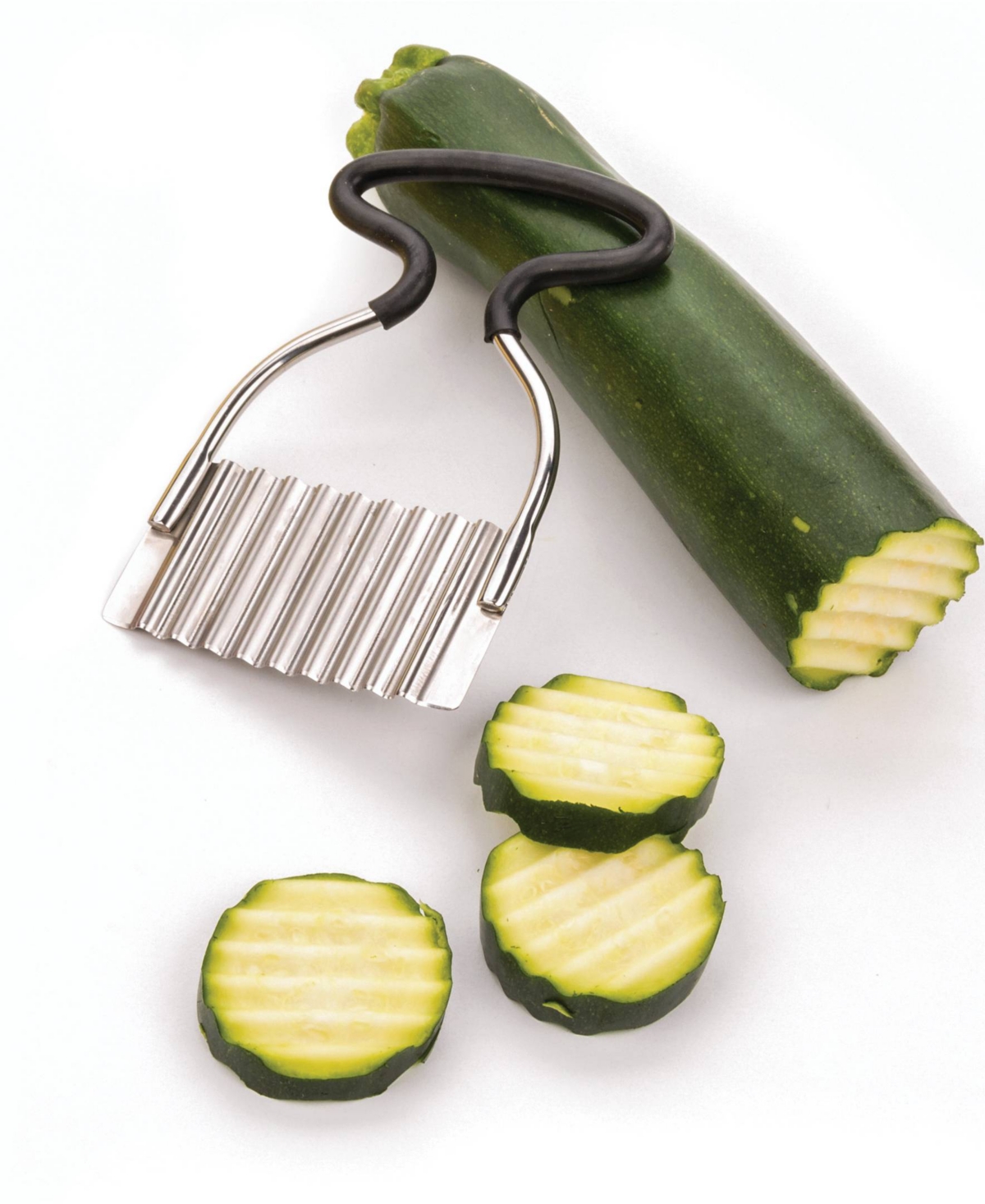 Rsvp International Endurance Stainless Steel 4.5" X 3" Crinkle Cutter In Silver