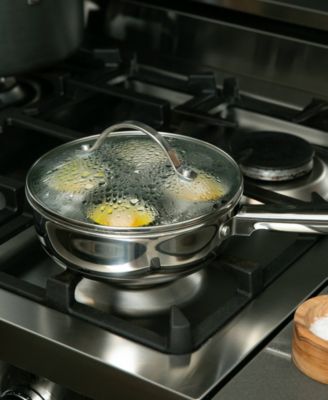 Endurance Stainless Steel Glass 4 Egg Poacher Set