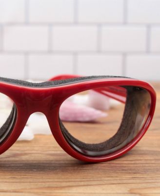 5.5" x 6.5" x 1.5" Onion Goggles - Red Frame