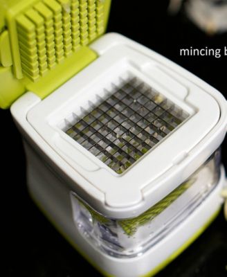 5 Piece Plastic and Stainless Steel 2.8x2.8" Garlic Cube