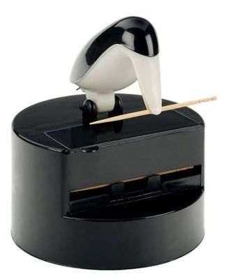 Plastic 3.5" x 4.5" Willie Woodpicker Toothpick Holder